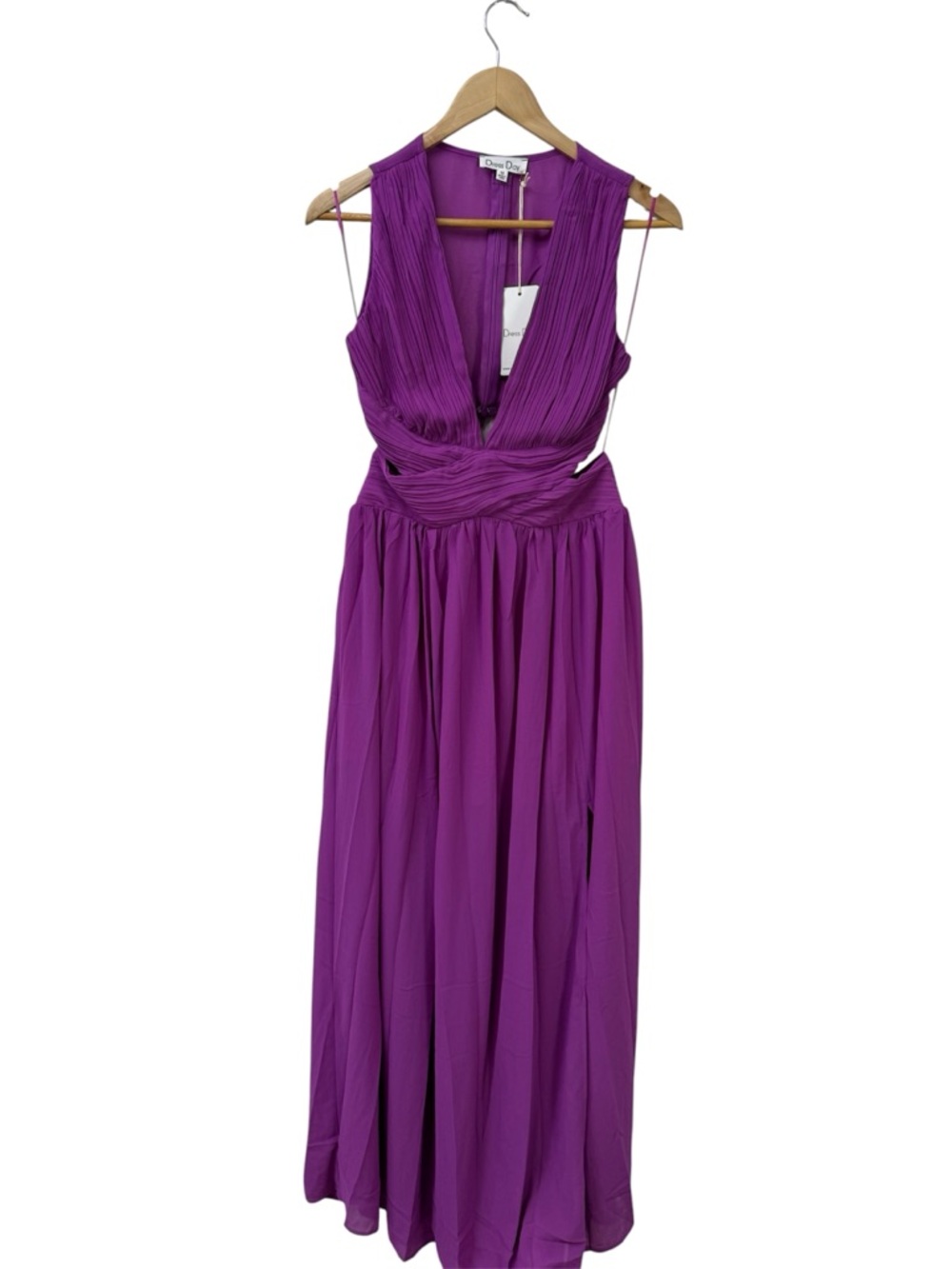 Sleeveless Juniors Prom Dresses Long Ruched Chiffon formal size M - Picture 9 of 12